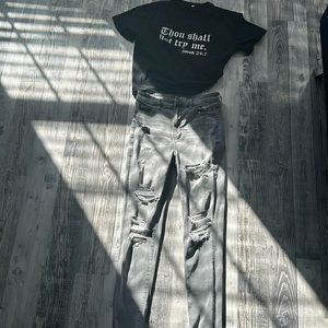 Women’s American Eagle dark grey jeans